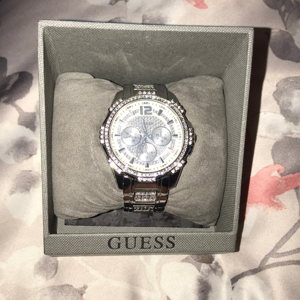 Silver watch